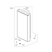 Porte (Partie congélateur)