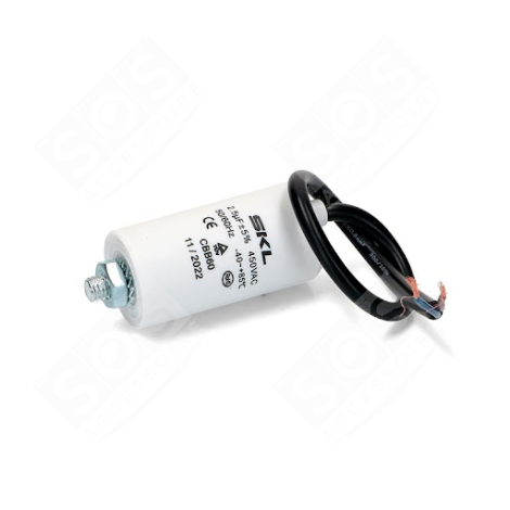 CONDENSATEUR 2.5 ΜF 450V A FILS DUNSTABZUGSHAUBE - 140030