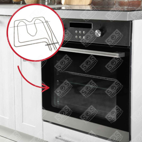 DECKENWIDERSTAND BACKOFEN, KÜCHENHERD - 95X1220