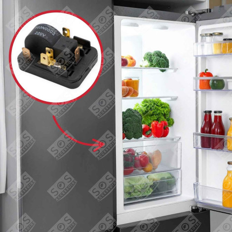 STARTRELAIS DANFOSS 103N0002 KÜHLSCHRANK, GEFRIERSCHRANK - 103N0002