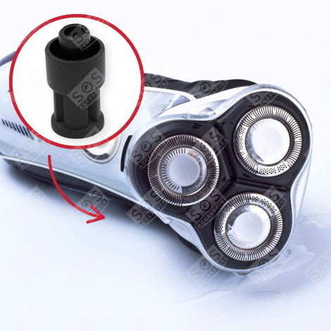 MOTORKUPPLUNG FÜR MINIPIMER MULTIQUICK 4191 RASIERAPPARAT, HAARSCHNEIDEMASCHINE - MC N077