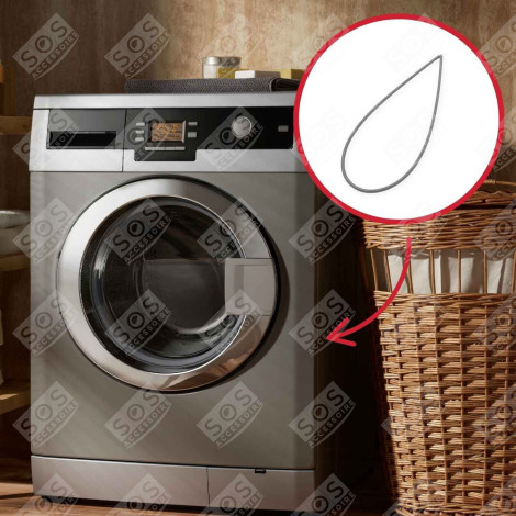 SPANNRING DER BULLAUGENABDICHTUNG, ORIGINAL WASCHMASCHINE - 00354134, 354134