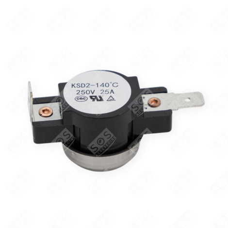 THERMOSTAT KLIXON NC140D KOMPATIBEL WÄSCHETROCKNER - 6671890, 2910982