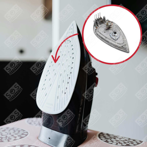 DAMPFBÜGELEISENSOHLE BÜGELEISEN, DAMPFBÜGELSTATION - CS-00123518