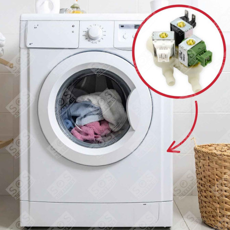 ELECTROVANNE 3 VOIES WASCHMASCHINE - 4006016127