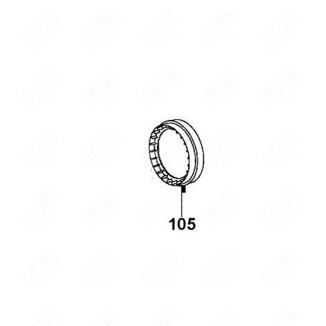 SUPPORT MOTEUR (REPÈRE 105) STAUBSAUGER - 49019656