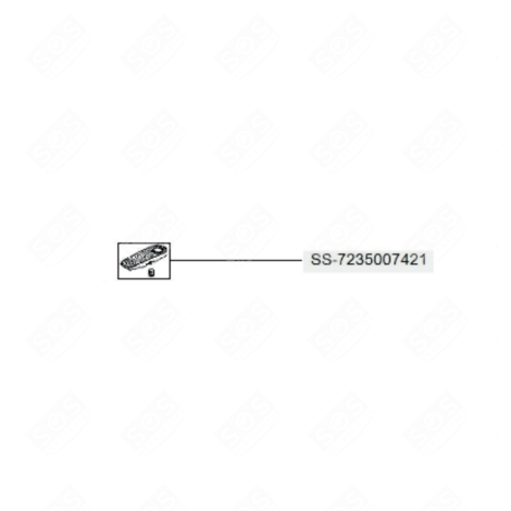 LEVIER, VERROU GRIS STAUBSAUGER - SS-7235007421