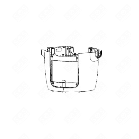CORPS INFÉRIEUR NOIR DAMPFGARER, DAMPFKOCHER - SS-204775