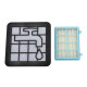 FILTER-SET, KOMPATIBEL STAUBSAUGER - FC8010/01, FC8010/02