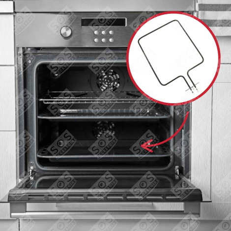 BODENWIDERSTAND 1100 W BACKOFEN, KÜCHENHERD - 562900007, 562900004