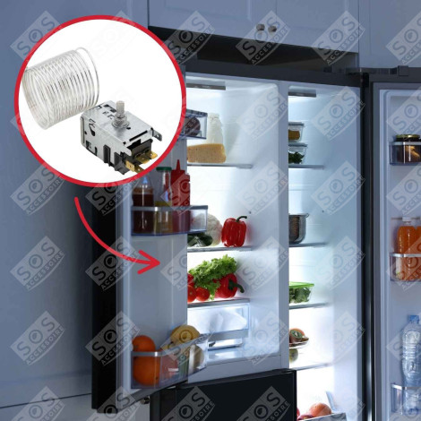 DANFOSS THERMOSTAT NR. 6-077B7006 KÜHLSCHRANK, GEFRIERSCHRANK - AS0003932
