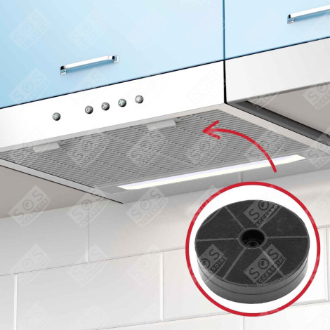 FILTRE CHARBON (X1) 172X44MM T