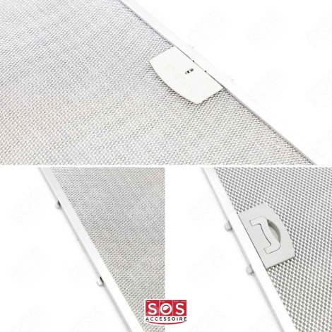 FILTRE MÉTAL (X1) 400X300MM DUNSTABZUGSHAUBE - C00274187