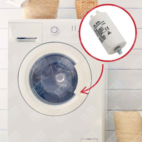 KONDENSATOR 18 MF WASCHMASCHINE - 481912118285