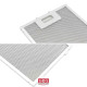 METALLFETTFILTER  470X193MM CBT62 RT623 DUNSTABZUGSHAUBE - 49024660