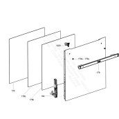 Vitre intérieure de porte