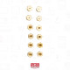 DÜSEN-SET FÜR ERDGAS + GASFLASCHEN BACKOFEN, KÜCHENHERD - C00114463