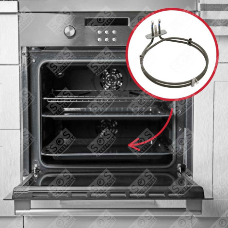 KREISWIDERSTAND 2000 W BACKOFEN, KÜCHENHERD - C00084399