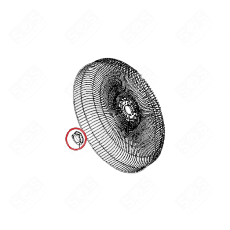 ECROU GRILLE ARRIÈRE KLIMAANLAGE UND KLIMAGERÄT - SS-1810001517