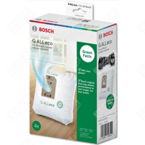 LOT DE 4 SACS G ALL ECO STAUBSAUGER - 17008892