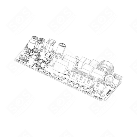 MODULE VIERGE EWX D'ORIGINE WASCHMASCHINE - 14016628423/6