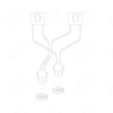THERMOSTAT D'ORIGINE KÜHLSCHRANK, GEFRIERSCHRANK - 2263022135