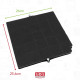 KOHLEFILTER AIRFORCE FC120 AFFCAF16CS DUNSTABZUGSHAUBE - 480122100934