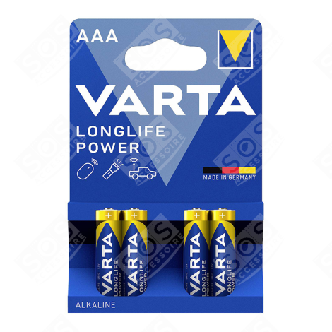 SATZ VON 4 AAA LR03 ALKALIBATTERIEN ZUBEHÖR UND PFLEGEPRODUKTE - 4903121414
