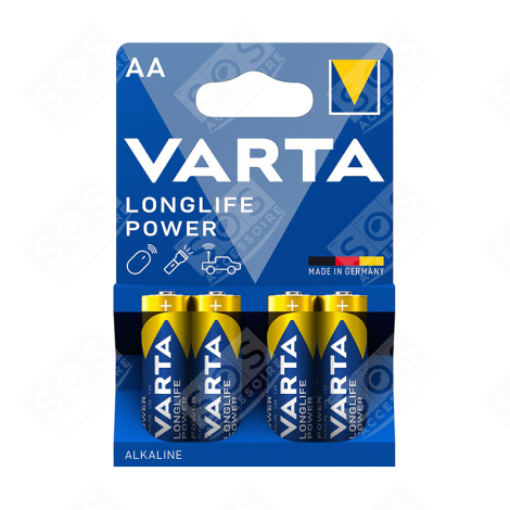 SATZ VON 4 AA ALKALIBATTERIEN LR06 ZUBEHÖR UND PFLEGEPRODUKTE - 4906121414