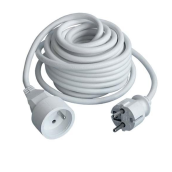 Rallonge 10/16a 10m blanche