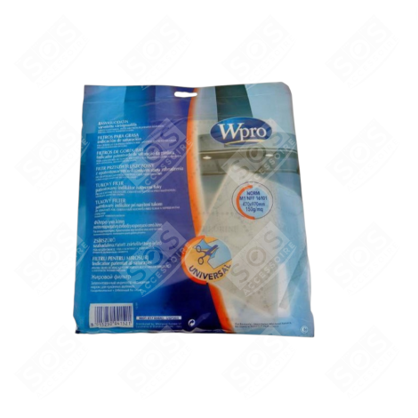 FILTRE UNIVERSEL DUNSTABZUGSHAUBE - 484000008526