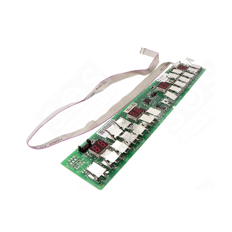 CARTE CLAVIER D'ORIGINE KOCHPLATTEN, HERDPLATTEN, KOCHFELD - 72X7252