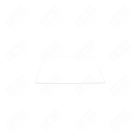 VITRE INTÉRIEURE D'ORIGINE MIKROWELLE, MIKROWELLENHERD - AS0072799