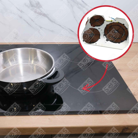 INDUCTEUR 3F D'ORIGINE KOCHPLATTEN, HERDPLATTEN, KOCHFELD - AS0070227