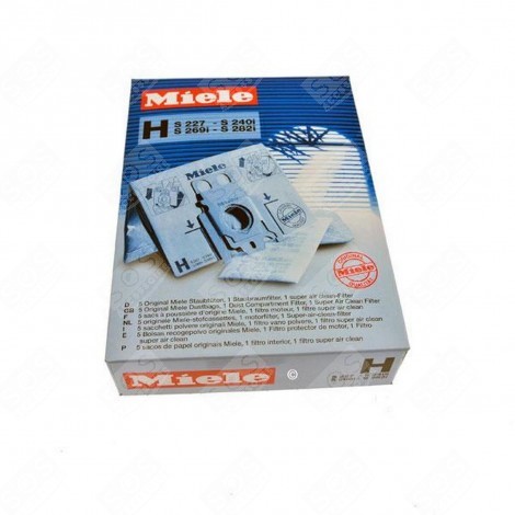 5ER PACK STAUBSAUGERBEUTEL H