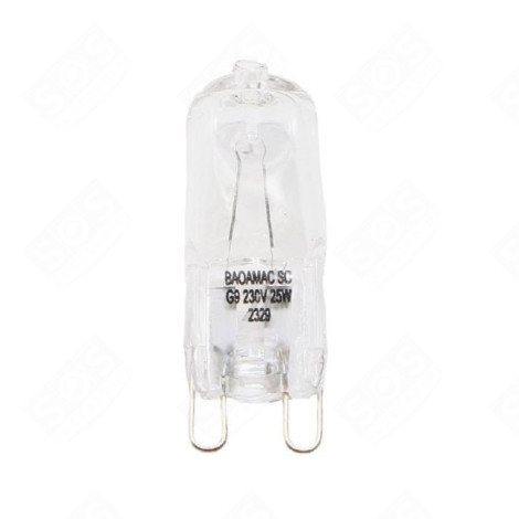 AMPOULE HALOGENE G9 25W 230V BACKOFEN, KÜCHENHERD - 83140527