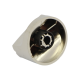 BOUTON DE COMMANDE MÉTALLIQUE D'ORIGINE BACKOFEN, KÜCHENHERD - 61004111
