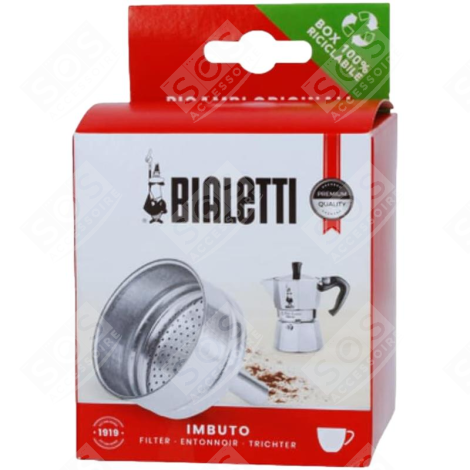 ENTONNOIR BIALETTI MOKA 6T KAFFEE- UND ESPRESSOMASCHINE - BI0800135