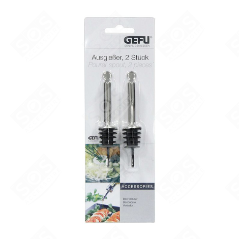 BEC VERSEUR POUR VINAIGRETTE (LOT DE 2) KÜCHENUTENSIL - GU12480