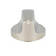 BOUTON DE GAZ D'ORIGINE NICKEL SATINÉ BACKOFEN, KÜCHENHERD - 81218023
