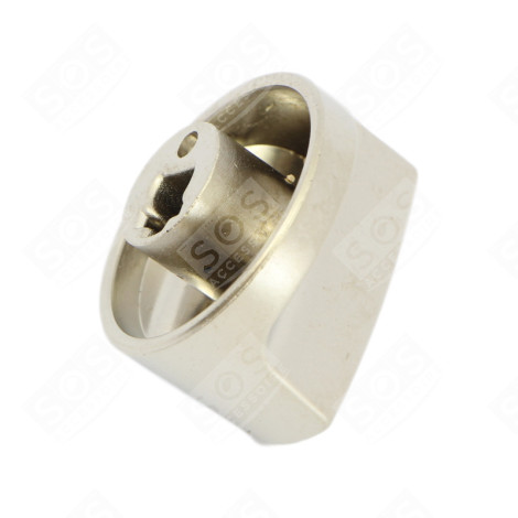 BOUTON DE GAZ D'ORIGINE NICKEL SATINÉ BACKOFEN, KÜCHENHERD - 81218023