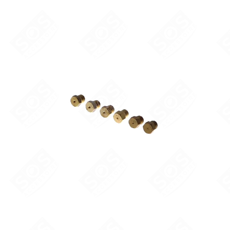 JEU INJECTEURS BUTANE D'ORIGINE BACKOFEN, KÜCHENHERD - 40103