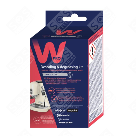 KIT DÉTARTRANT DÉGRAISSANT D'ORIGINE KAFFEEMASCHINE, ESPRESSOMASCHINE - C00859352