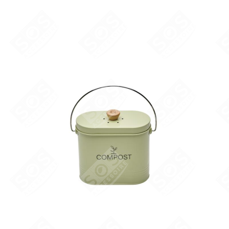 SEAU À COMPOST OVALE 3L D'ORIGINE KÜCHENUTENSIL - NG040621