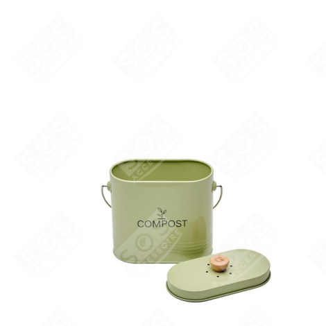 SEAU À COMPOST OVALE 3L D'ORIGINE KÜCHENUTENSIL - NG040621