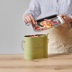 SEAU À COMPOST OVALE 3L D'ORIGINE KÜCHENUTENSIL - NG040621