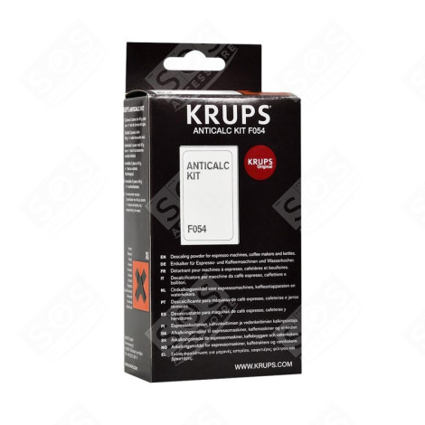 SACHETS DE DÉTARTRANT X2 D'ORIGINE KAFFEEMASCHINE, ESPRESSOMASCHINE - XS8091F0