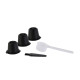 KIT DE 3 CAPSULES RÉUTILISABLES NESPRESSO D'ORIGINE KAFFEEMASCHINE, ESPRESSOMASCHINE - KA4556