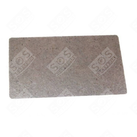 PLAQUE MICA D'ORIGINE 11X6,6CM  MIKROWELLE, MIKROWELLENHERD - C00905489, 9197011011 