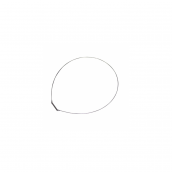 Spannring vorne für Türmanschette, original